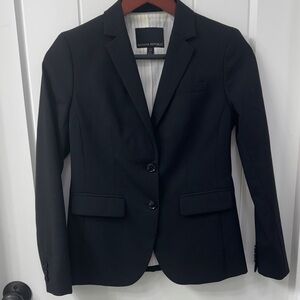 Banana Republic Classic Black Wool Women's Blazer